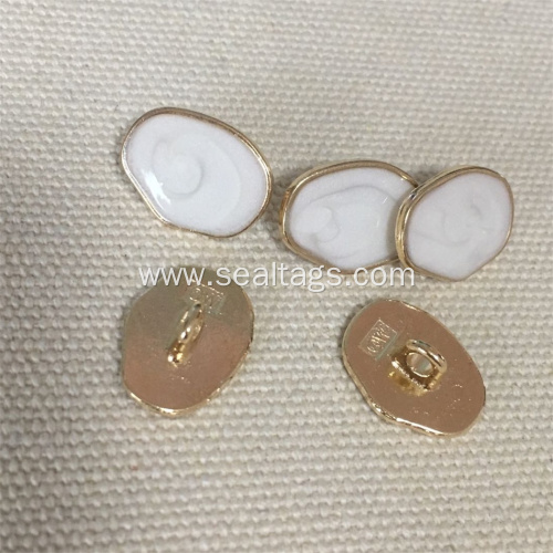 Alloy buttons with Pearl